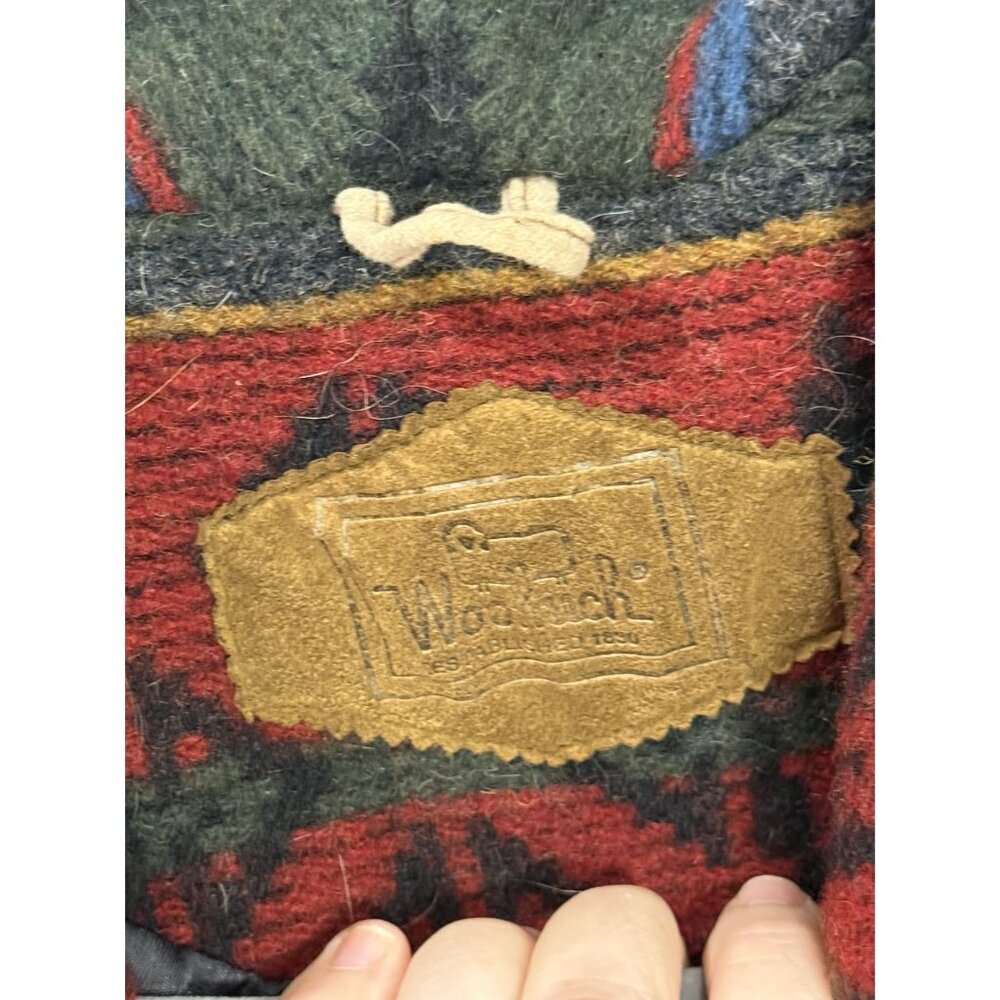 Vintage Woolrich Womens Southwest Pattern Nordic Wool Blanket Jacket size large - Picture 3 of 9
